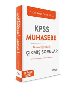 KPSS Muhasebe Tamamı Çözümlü Çıkmış Sorular