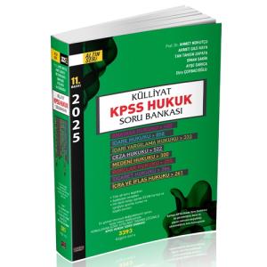 KÜLLİYAT KPSS Hukuk Soru Bankası