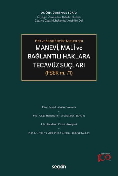 Manevi, Mali ve Bağlantılı Haklara Tecavüz Suçları