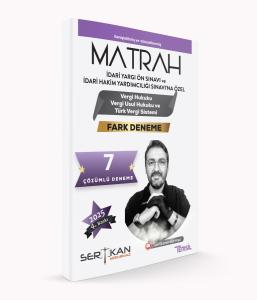 MATRAH Çözümlü 7 Fark  Deneme