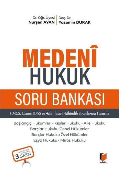 Medeni Hukuk Soru Bankası