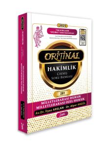 ORİJİNAL Hakimlik Milletlerarası Hukuk  Çıkmış Soru Bankası