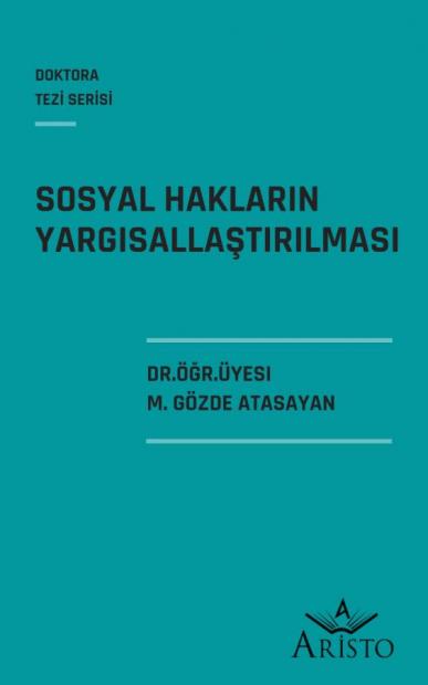 Sosyal Hakların Yargısallaştırılması