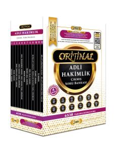Orijinal Adli Hakimlik Çıkmış Soru Bankası Set