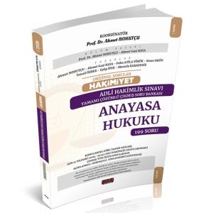HAKİMİYET Adli Hakimlik Anayasa Hukuku Çıkmış Soru Bankası