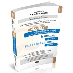 HAKİMİYET Adli Hakimlik İş Hukuku-İcra ve İflas Hukuku Çıkmış Soru Bankası