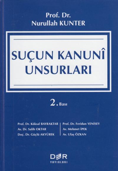 Suçun Kanunî Unsurları