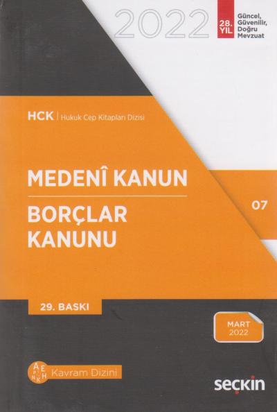 Medeni Kanun Borçlar Kanunu