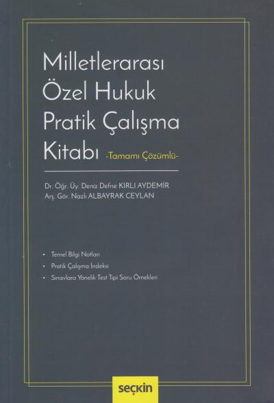 Milletlerarası Özel Hukuk Pratik Çalışma Kitabı