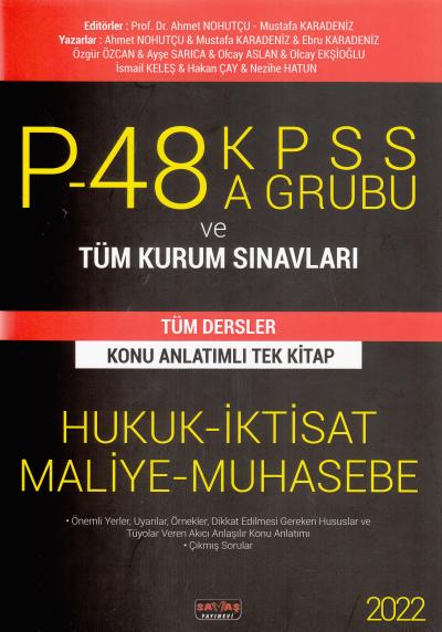 P-48 KPSS A Grubu ve Tüm Kurum Sınavları