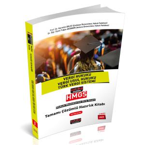HMGS Vergi Hukuku Vergi Usul Hukuku Türk Vergi Sistemi Tamamı Çözümlü Hazırlık Kitabı