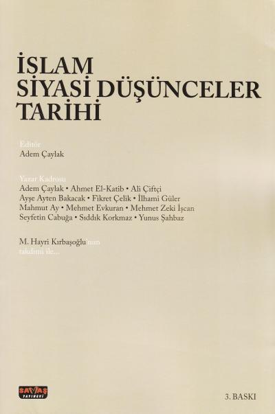 İslam Siyasi Düşünceler Tarihi