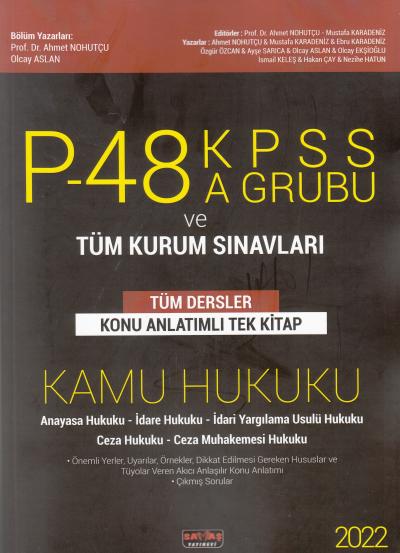 P-48 KPSS A Grubu ve Tüm Kurum Sınavları