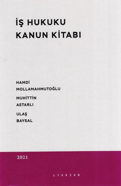 İş Hukuku Kanun Kitabı