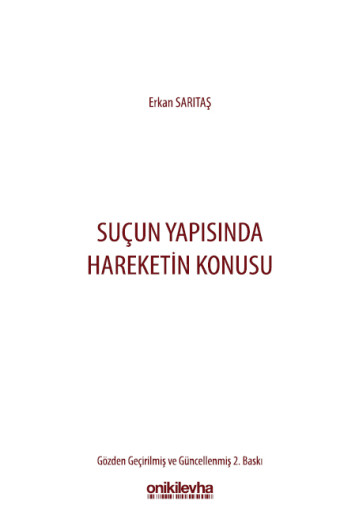 Suçun Yapısında Hareketin Konusu