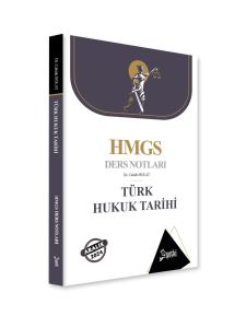 HMGS  Türk Hukuk Tarihi Ders Notları