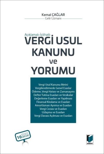 Vergi Usul Kanunu ve Yorumu