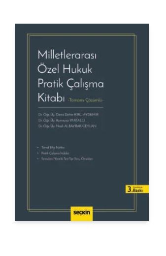 Milletlerarası Özel Hukuk Pratik Çalışma Kitabı