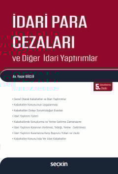 İdari Para Cezaları ve Diğer İdari Yaptırımlar Yaşar Güçlü