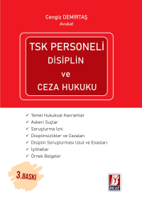 TSK Personeli Disiplin ve Ceza Hukuku