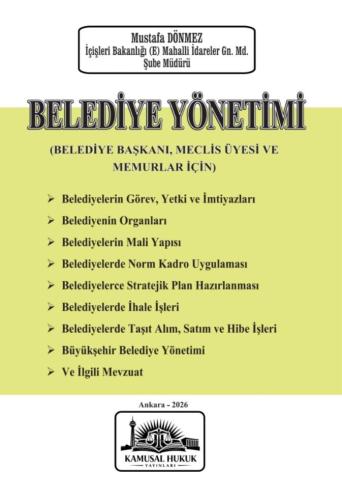 Belediye Yönetimi Mustafa Dönmez