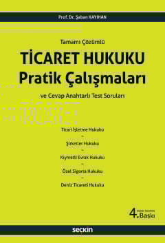 Ticaret Hukuku Pratik Çalışmaları