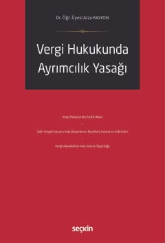 Vergi Hukukunda Ayrımcılık Yasağı