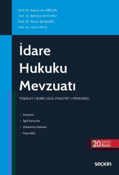İdare Hukuku Mevzuatı