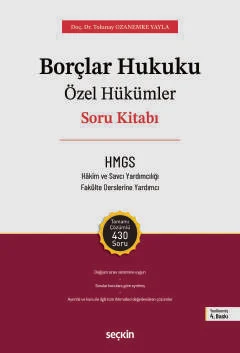 Borçlar Hukuku Özel Hükümler Soru Kitabı