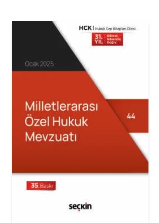 Milletlerarası Özel Hukuk Mevzuatı