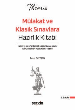 THEMIS – Mülakat ve Klasik Sınavlara Hazırlık Kitabı Deniz Bayeren