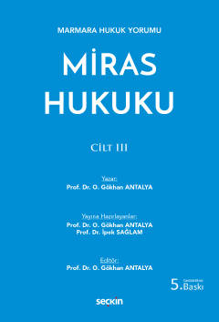 Miras Hukuku Cilt III