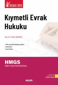 Kıymetli Evrak Hukuku Konu Anlatımı