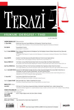 Terazi Hukuk Dergisi Sayı:224 Nisan 2025