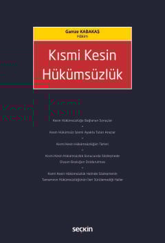 Kısmi Kesin Hükümsüzlük