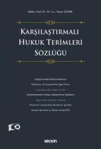 Karşılaştırmalı Hukuk Terimleri Sözlüğü Yener Ünver