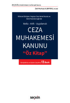 Ceza Muhakemesi Kanunu "Öz Kitap"
