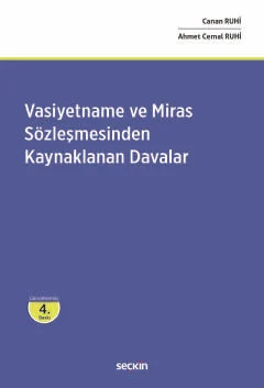 Vasiyetname ve Miras Sözleşmesinden Kaynaklanan Davalar