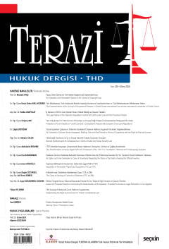 Terazi Hukuk Dergisi Sayı:230 Ekim 2025
