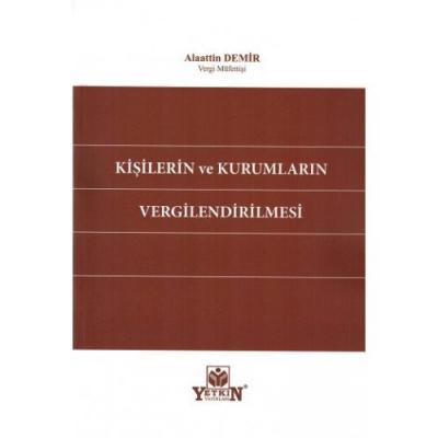 Kişilerin ve Kurumların Vergilendirilmesi