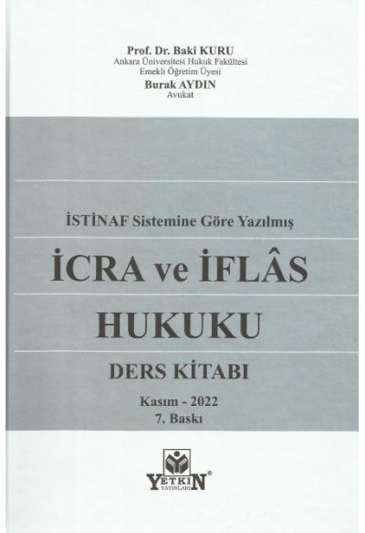 İcra ve İflas Hukuku Ders Kitabı