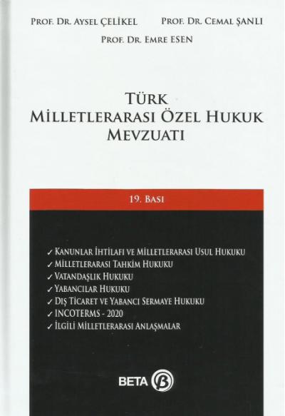 Türk Milletlerarası Özel Hukuk Mevzuatı