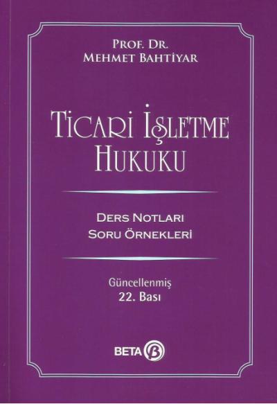 Ticari İşletme Hukuku