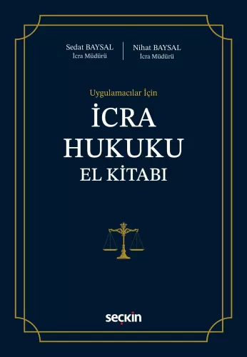 İcra Hukuku El Kitabı Sedat Baysal