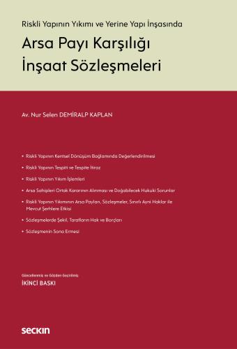 Arsa Payı Karşılığı İnşaat Sözleşmeleri