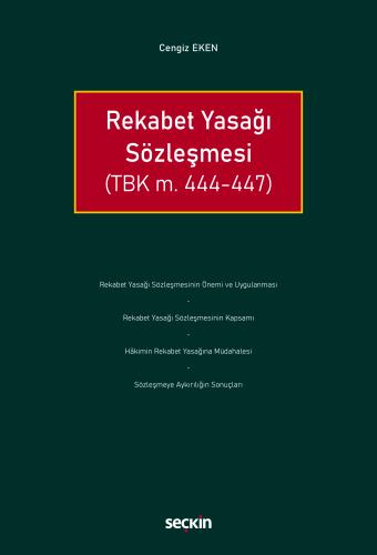 Rekabet Yasağı Sözleşmesi
