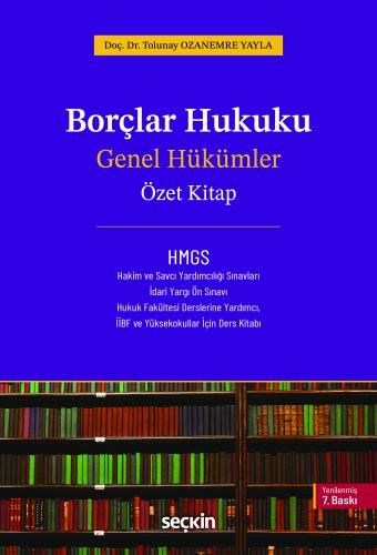 Borçlar Hukuku Genel Hükümler – Özet Kitap –