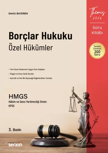 THEMIS – Borçlar Hukuku Özel Hükümler Soru Kitabı