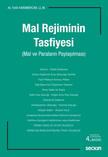 Mal Rejiminin Tasfiyesi Fatih Karamercan