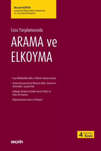Arama ve Elkoyma Murat Koper